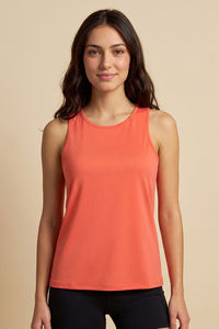 Zelocity Quick Dry Gym & Training Relaxed Tank Top - Ember Glow — thumbnail 2